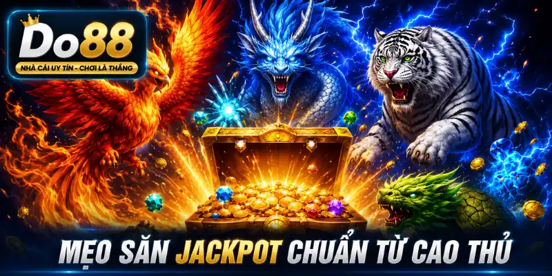 Mẹo săn Jackpot Nổ Hũ Thần Thú DO88 với chiến thuật quay hũ và quản lý vốn hiệu quả Khám phá mẹo săn Jackpot Nổ Hũ Thần Thú DO88 với kinh nghiệm quản lý vốn, lựa chọn mức cược hợp lý và tối ưu cơ hội nhận thưởng lớn.