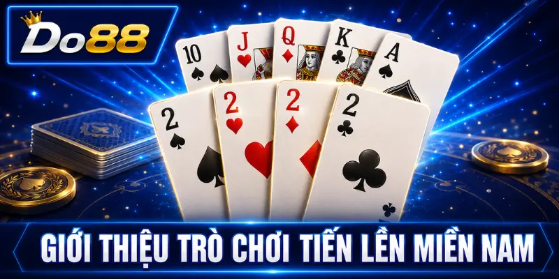 Giới thiệu trò chơi Tiến Lên Miền Nam tại DO88 Giới thiệu trò chơi Tiến Lên Miền Nam tại DO88 với bộ bài Tây 52 lá và giao diện trực tuyến sinh động.