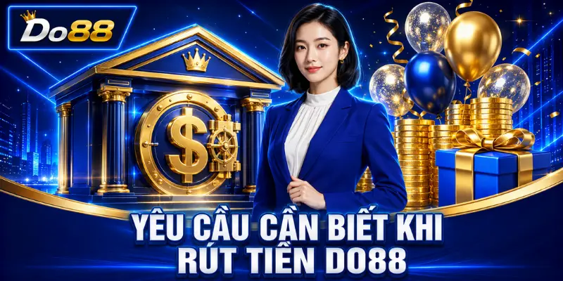 Các yêu cầu cần biết khi rút tiền DO88 gồm xác minh tài khoản, kiểm tra thông tin ngân hàng và đáp ứng điều kiện giao dịch.