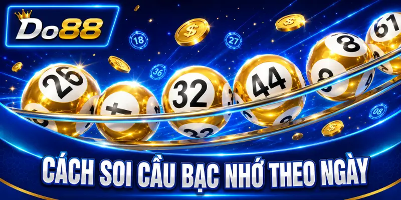 Cách soi cầu bạc nhớ theo ngày tại DO88 dựa trên dữ liệu kết quả xổ số và tần suất xuất hiện của các cặp số.