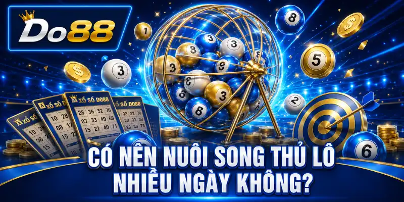 Có nên nuôi song thủ lô nhiều ngày tại DO88, minh họa lồng quay số, bảng kết quả và mục tiêu dự đoán xổ số.