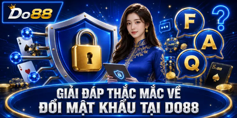 Giải đáp thắc mắc về đổi mật khẩu tại DO88, gồm yêu cầu bảo mật, xác minh tài khoản và cách xử lý khi quên mật khẩu.