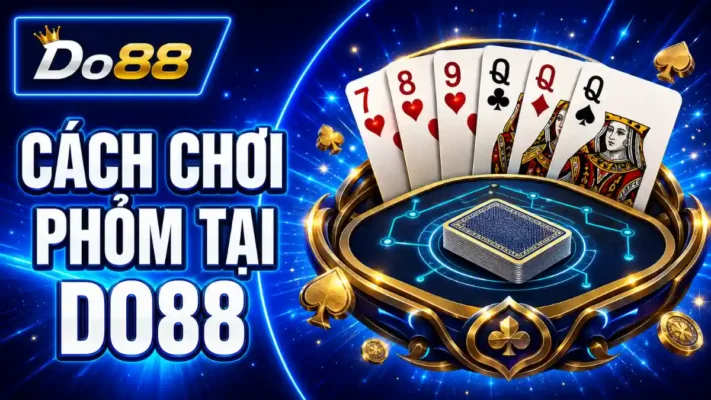 Tìm hiểu cách chơi Phỏm tại DO88, từ luật chơi, cách tạo phỏm, tính điểm đến những kinh nghiệm hữu ích giúp người mới dễ dàng làm quen.