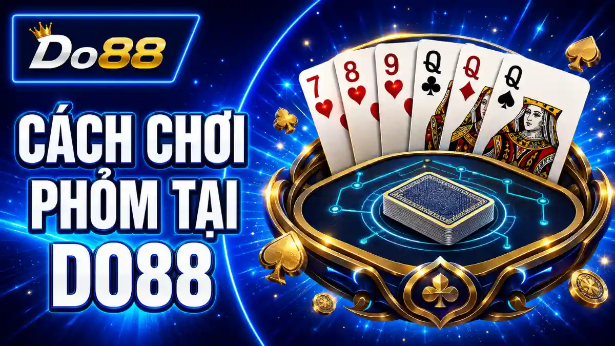Tìm hiểu cách chơi Phỏm tại DO88, từ luật chơi, cách tạo phỏm, tính điểm đến những kinh nghiệm hữu ích giúp người mới dễ dàng làm quen.