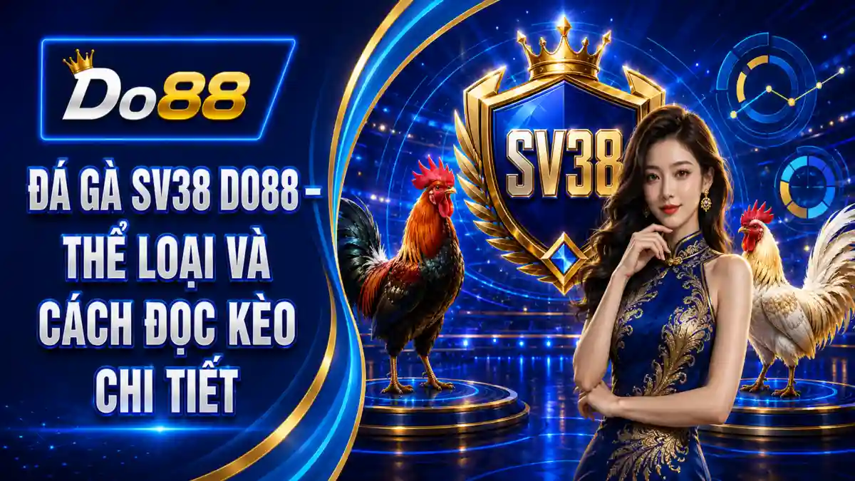 Tìm hiểu đá gà SV38 DO88, các thể loại thi đấu phổ biến, thuật ngữ cần biết và cách đọc thông tin kèo dành cho người mới theo dõi.