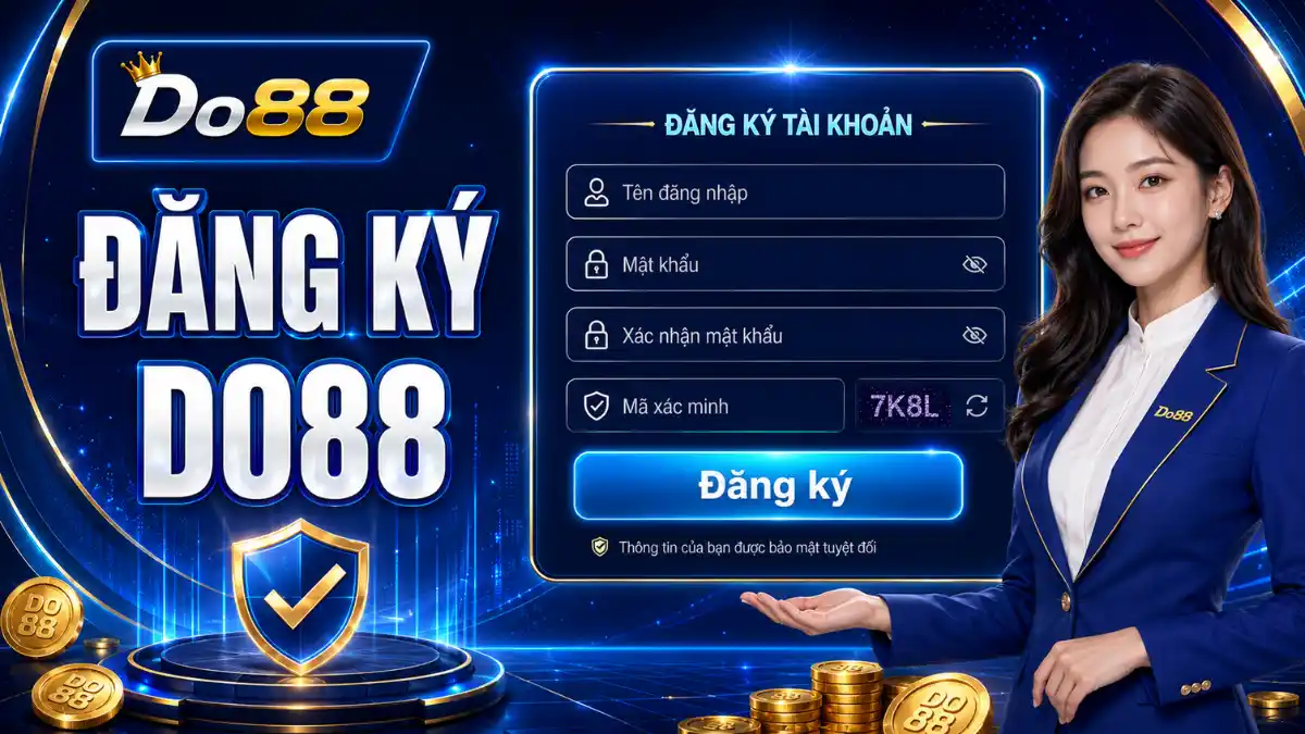 Hướng dẫn đăng ký DO88 với các bước tạo tên đăng nhập, thiết lập mật khẩu, nhập mã xác minh và kiểm tra thông tin tài khoản an toàn.