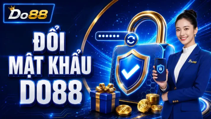 Hướng dẫn đổi mật khẩu DO88 nhanh chóng, thiết lập mật khẩu mạnh và thực hiện các bước bảo vệ tài khoản an toàn trên điện thoại hoặc máy tính.