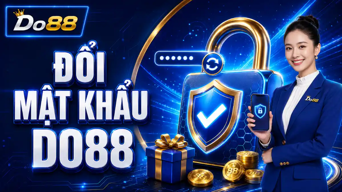 Hướng dẫn đổi mật khẩu DO88 nhanh chóng, thiết lập mật khẩu mạnh và thực hiện các bước bảo vệ tài khoản an toàn trên điện thoại hoặc máy tính.