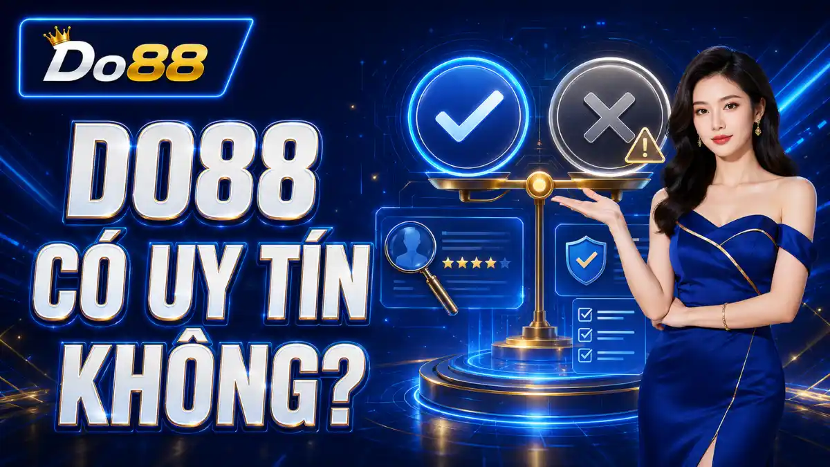 Tìm hiểu DO88 có uy tín không qua các tiêu chí về tính minh bạch, bảo mật tài khoản, chính sách giao dịch, dịch vụ hỗ trợ và phản hồi người dùng.