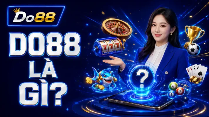 Tìm hiểu DO88 là gì, các sản phẩm nổi bật như casino, thể thao, game bài, nổ hũ, bắn cá và xổ số cùng những thông tin cần biết.